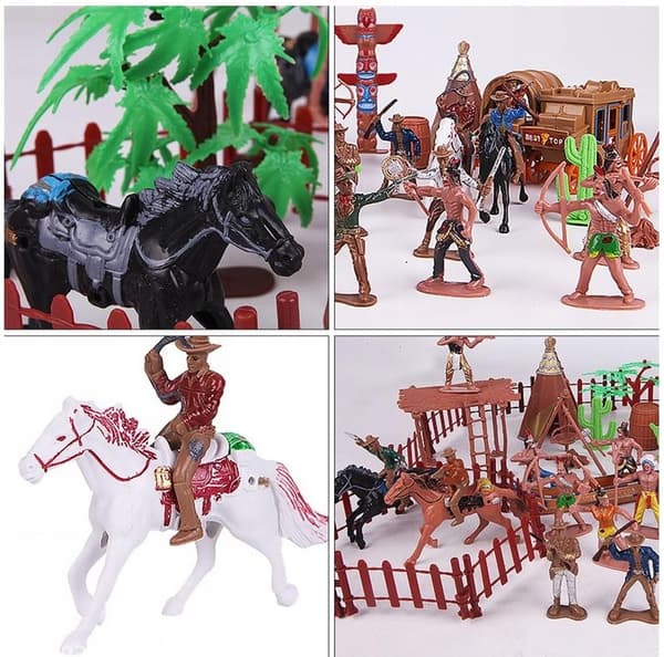 TIN SOLDIERS: INDIANS – MEGA WILD WEST SET