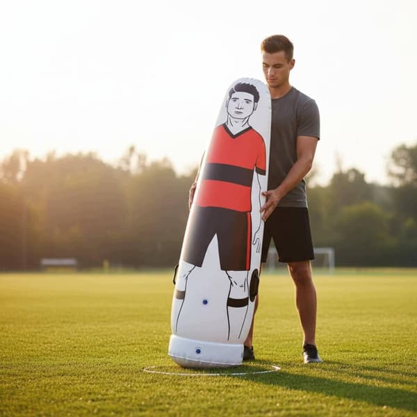 Portable, unrestricted kick figure – Long-lasting inflatable