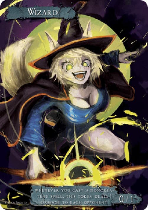 Magic: The Gathering Wizard Token