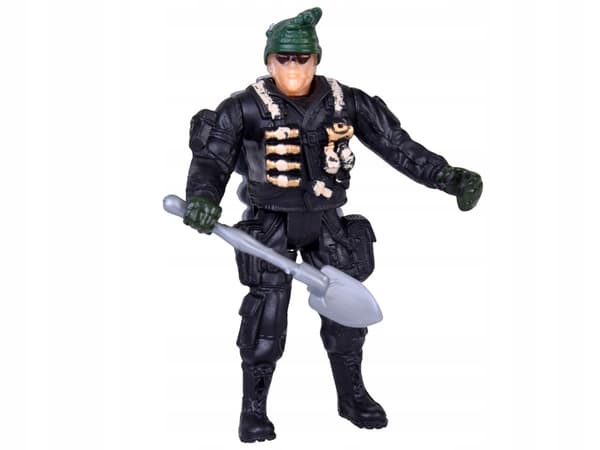 LARGE MILITARY SET: TANK AND FIGHTER JET
