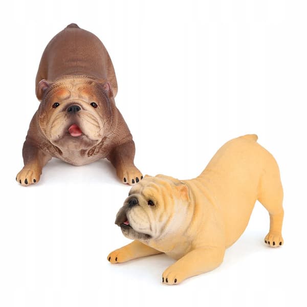 HANDMADE BULLDOG MODEL – A PLASTIC DECORATIVE ITEM FOR THE HOME