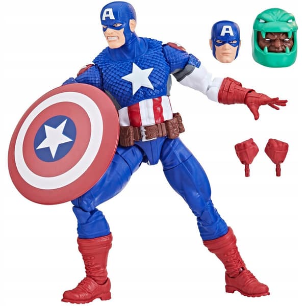 Captain America (Ultimate; Puff Adder series) Marvel Legends action figure