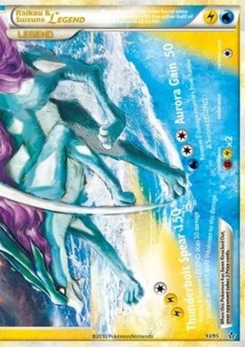 Pokemon Raikou & Suicune LEGEND