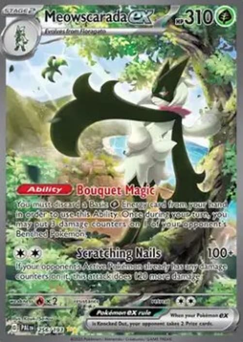 Pokemon Meowscarada ex