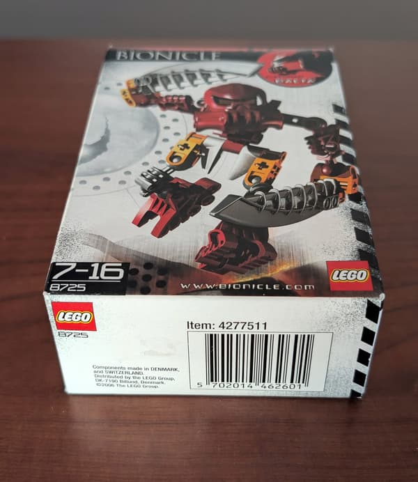 Lego 8725 Bionicle Balta – New