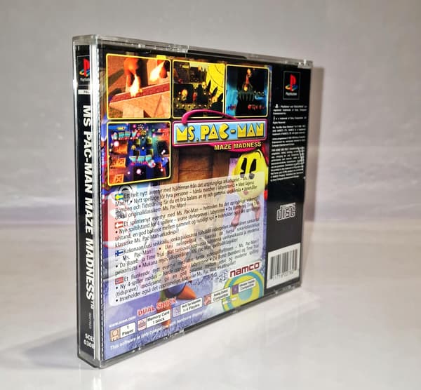 MS. PAC-MAN MAZE MADNESS PSX game – DB disc
