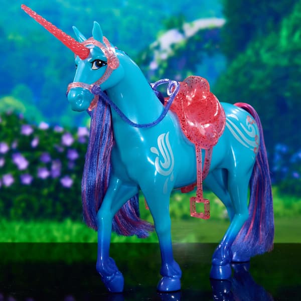 Spin Master Unicorn Academy: Combing Unicorn, 24 cm, River