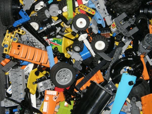 Lego Technic MIX – original bricks, 0.5 kg 0.5kg