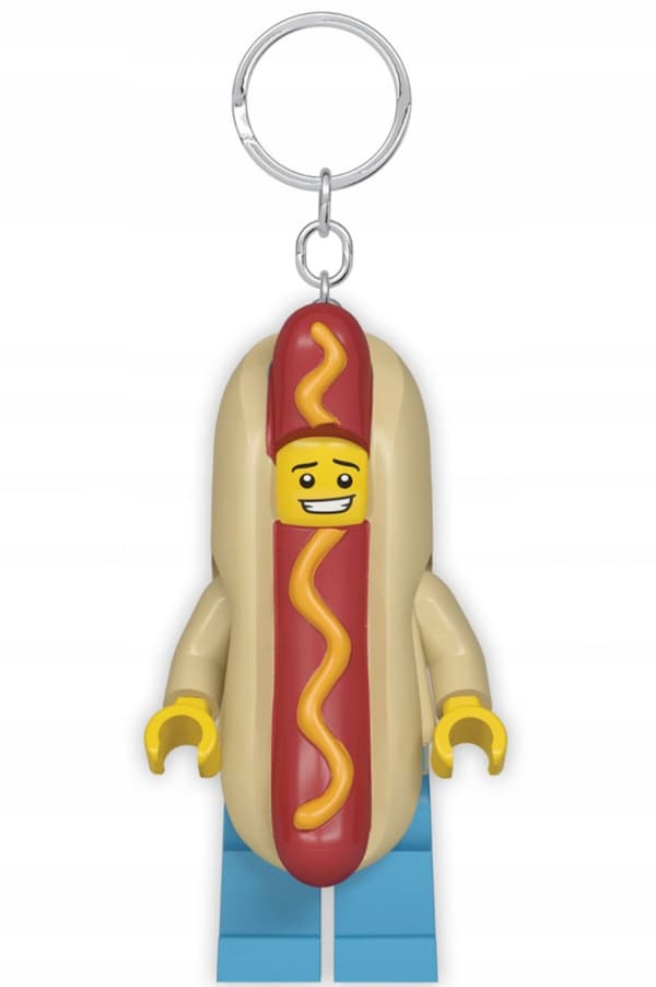 LEGO LED TORCH KEYRING – HOT DOG KEYRING