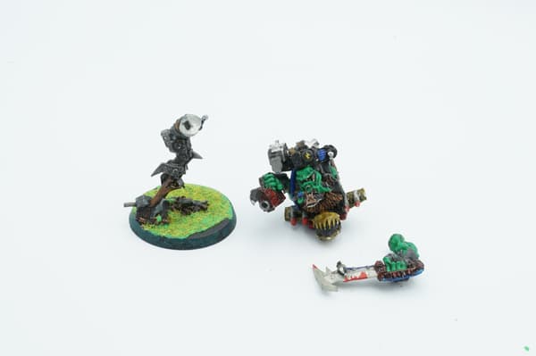 Warhammer 40k Orks Ork Boss Zagstruk metal figurine