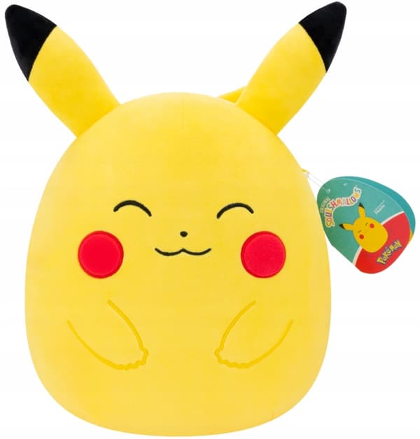 Squishmallows Pokémon Soft Toy, 25 cm Pikachu SQPK00055