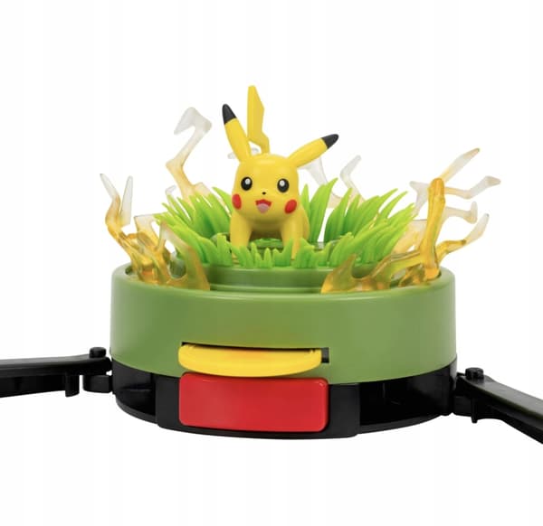 Jazwares Pokémon Battle Disc Showdown – Pikachu, Larvitar