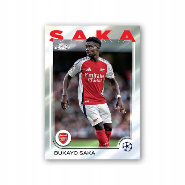 Topps Chrome UEFA 24/25 Hanger Box