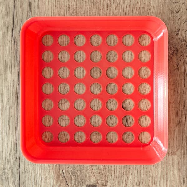 Colourful LEGO Brick Sorter – a multi-tiered container for sorting bricks