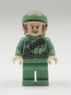 Lego Star Wars Rebel Commando sw0368 – Stubble + WEAPONS – 9489
