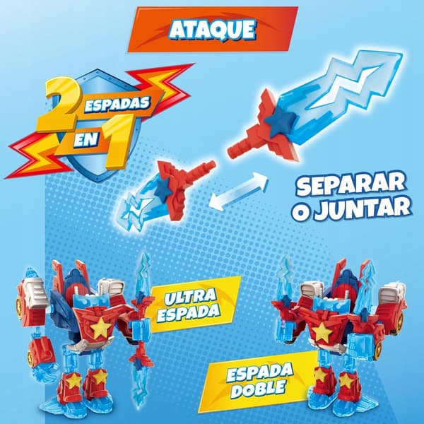 SuperThings Turbo Warrior Power Transforming Robot Toy
