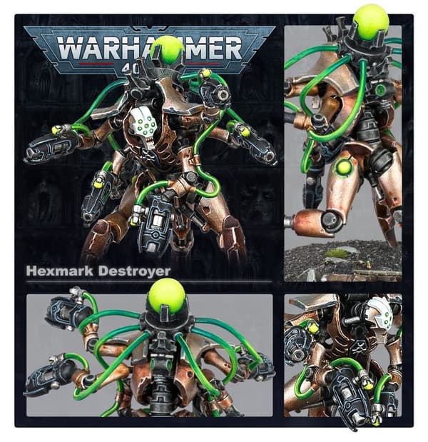 Warhammer 40,000 Necron Hexmark Destroyer, Games Workshop