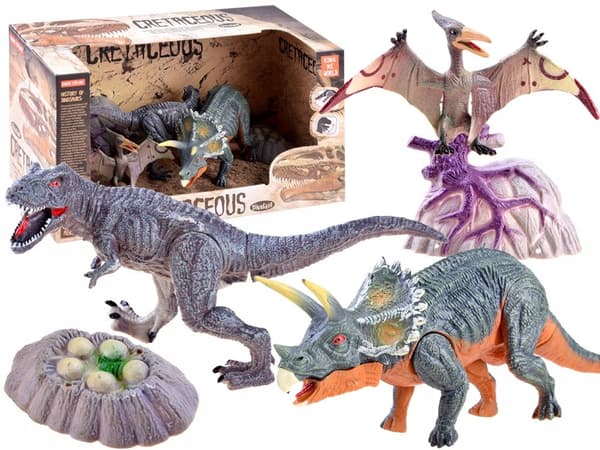 HAND-PAINTED DINOSAURS – DINOSAUR SET