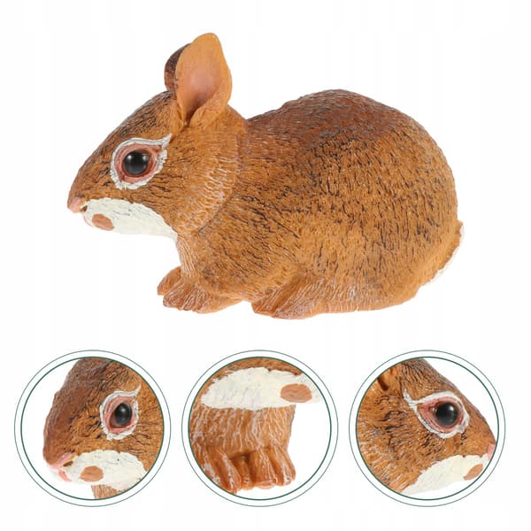 PLASTIC RABBIT MODEL – DECORATION FOR THE GARDEN AND INTERIORS
