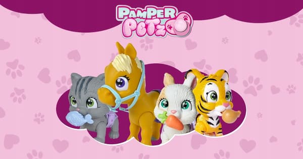 SIMBA PAMPER PETZ HUSKY INTERACTIVE TOY – DOG THAT DRINKS AND URINATES