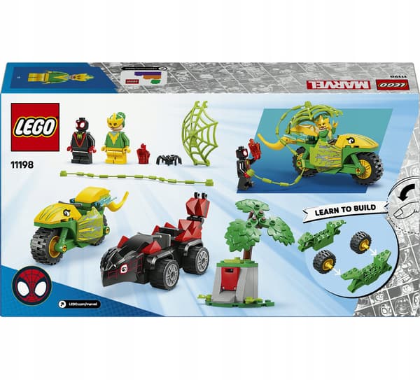 LEGO Marvel 11198 Spina’s Chase After Electro in a Dinocar