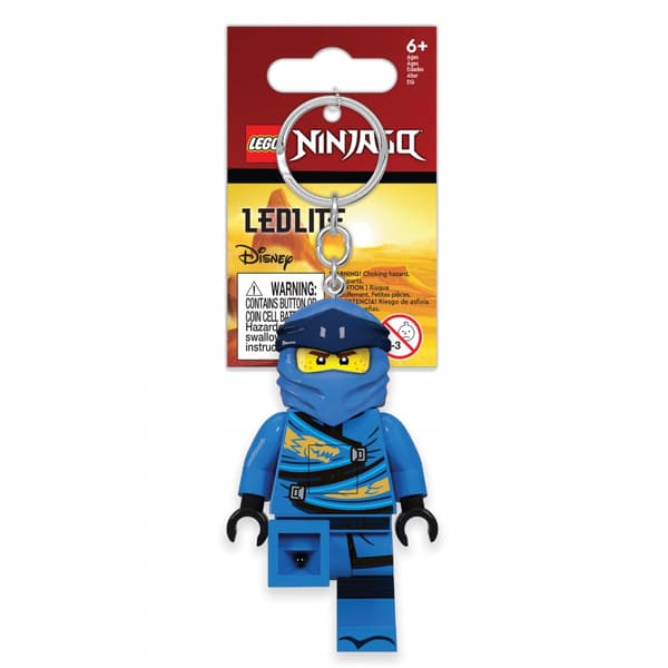 LEGO NINJAGO JAY LED KEYRING LGL KE148H