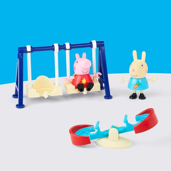 PEPPA PIG PLAY AREA WITH FIGURINES FOR OUTDOOR PLAY