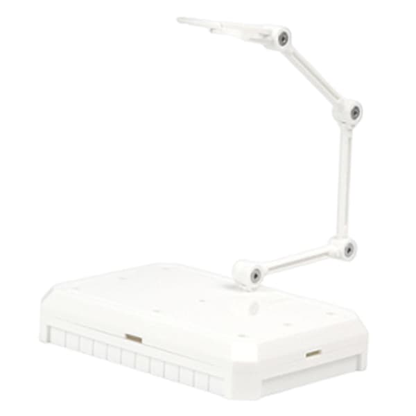 Premium Durability Action Figure Stand – Portable Action Figure Display – White