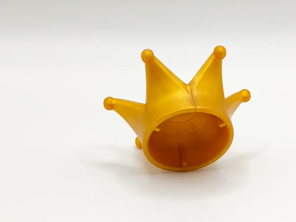 Duplo Lego brick – golden crown