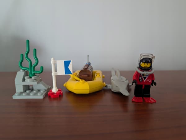 Lego 6555 Deep-Sea Diver