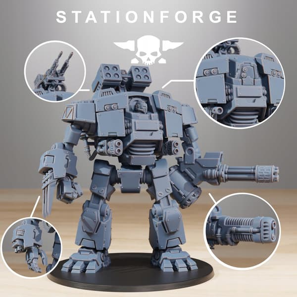Socratis Dreadstorm – Station Forge – 3D Printing