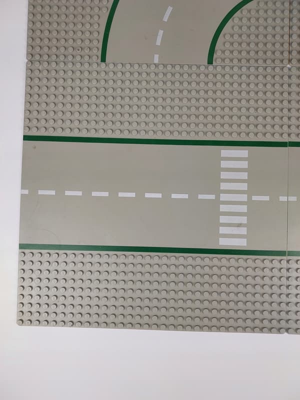Lego building plates – streets, 32x32, model set, 4 pieces, P044
