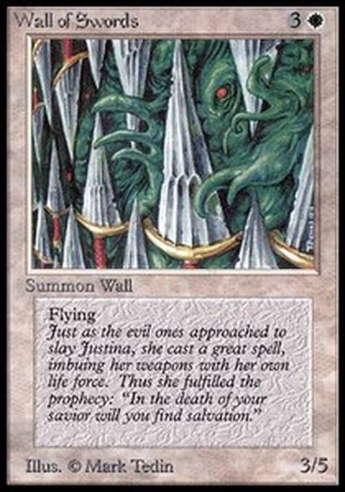 Magic: The Gathering Wall of Swords