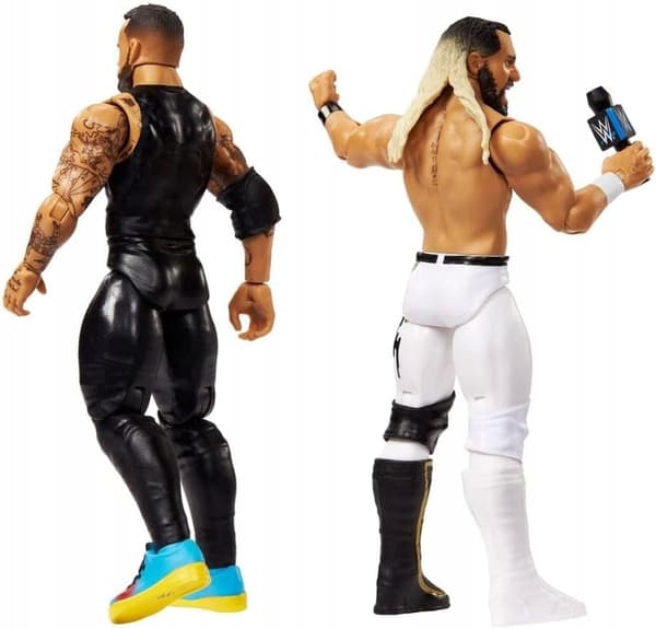 CM Punk & Seth Rollins 23 Action Figures 2-Pack – WWE Main Event Elite