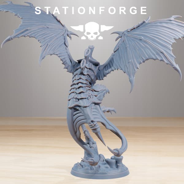 Xenarid Flyer Leader – Station Forge – 3D-utskrift