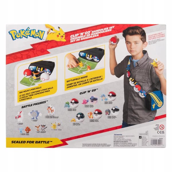 JAS POKEMON BLUE PIKACHU BANDOLIER Jazwares