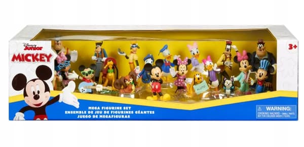 Figurines: DONALD DUCK, DAISY, MINNIE, GOOFY, PLUTO