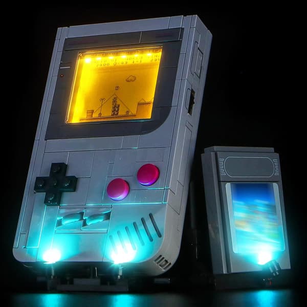 LED Lighting Set for LEGO Game Boy 72046 USB DIY BrickBling