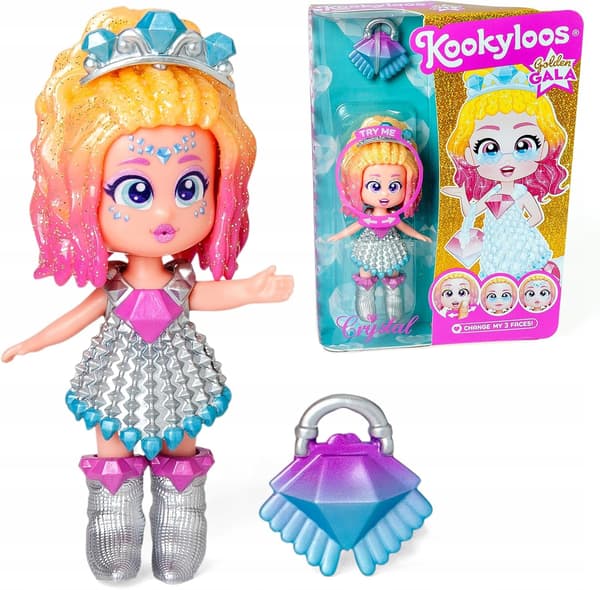 KOOKYLOOS Golden Gala Crystal, figurine