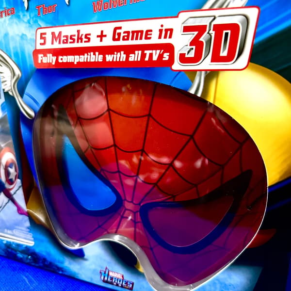Marvel Super Heroes 3D: Grandmaster’s Challenge | NINTENDO Wii | + 3D MASKS
