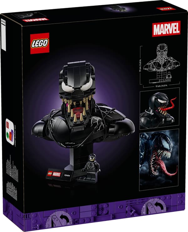 LEGO Marvel Super Heroes set 76356: Venom’s Bust