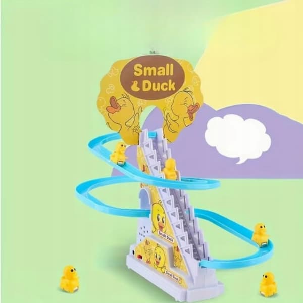 Climbing Ducks Game: Ducks Climbing Stairs – Musical LED Toy (9 Ducks)