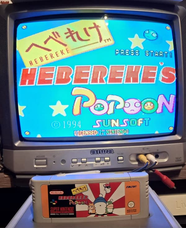 Hebereke's Popoon SNES – a Super Nintendo present