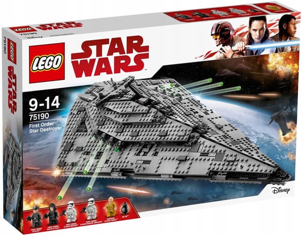 LEGO Star Wars – 75190 First Order Star Destroyer – New