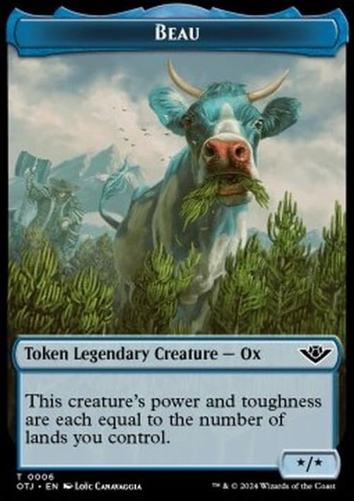Magic: The Gathering Beau Token // Plot