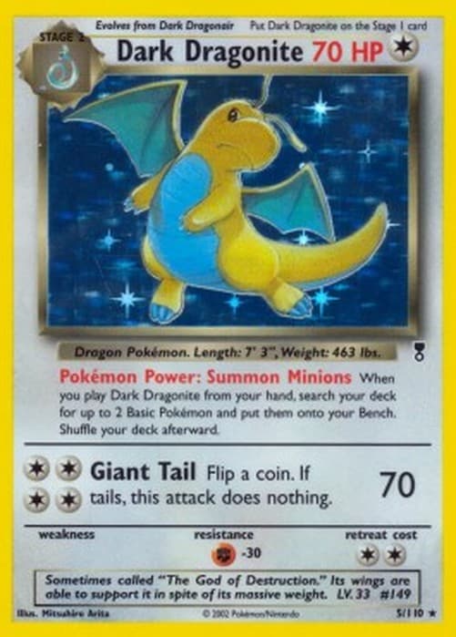 Pokemon Dark Dragonite
