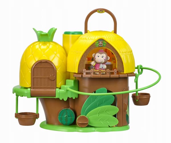 CHLOROPHYLL TROPICAL COLOURFUL HOUSE WITH FIGURINE – INTERACTIVE TOY