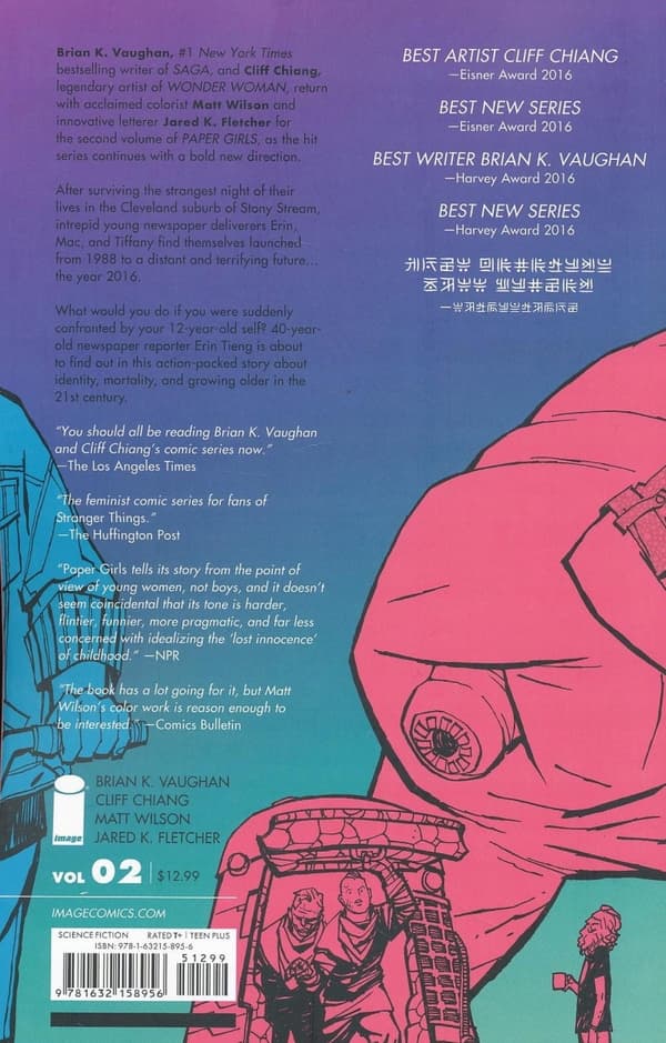 Paper Girls Volume 2 by Brian K. Vaughan
