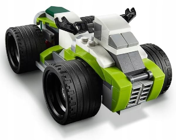 LEGO CREATOR 3-in-1 SET – 31103 – ROCKET CAR – OFF-ROADER – QUAD