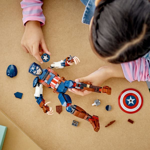 LEGO Super Heroes Marvel 76258 Buildable Captain America Figure